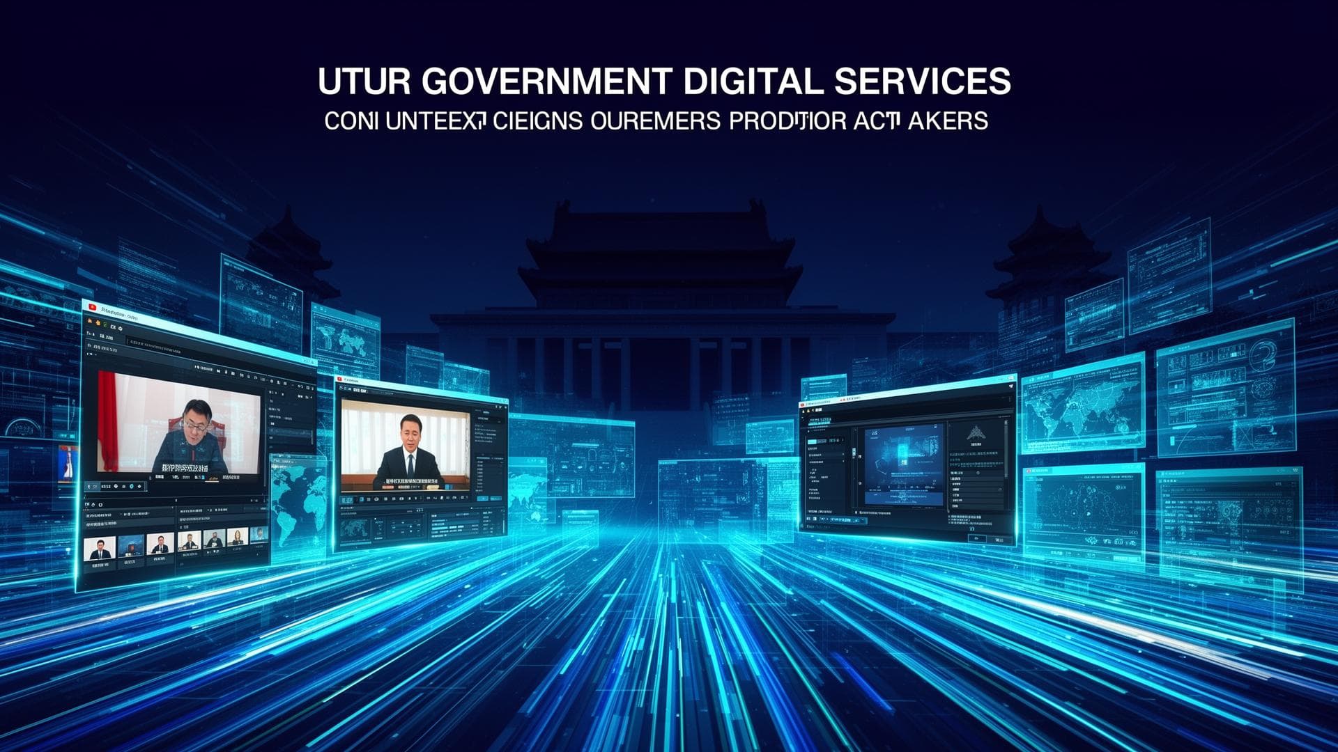 政务数字化背景